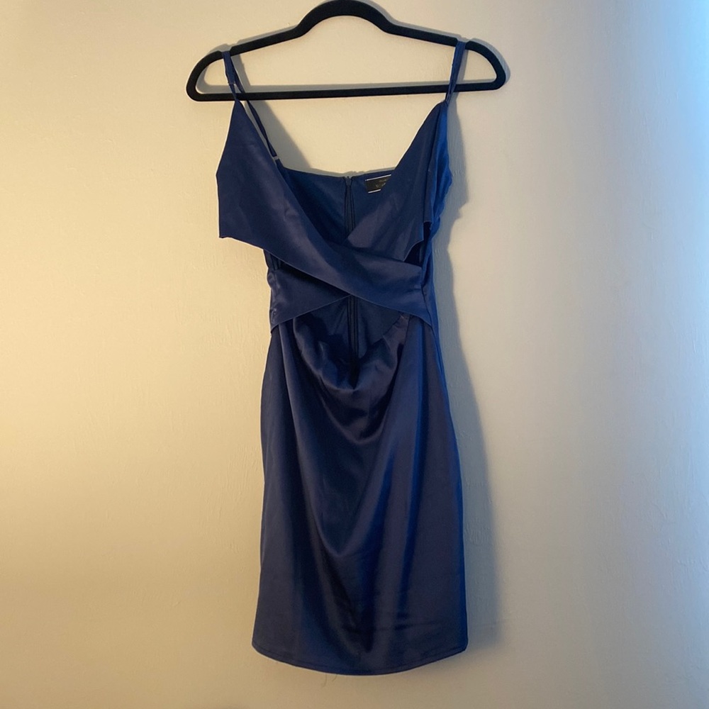 Navy blue mini dress size S